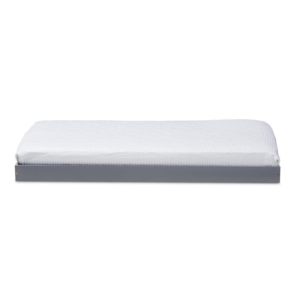 Payton Modern and Contemporary Grey-Finished Twin Trundle FredCo