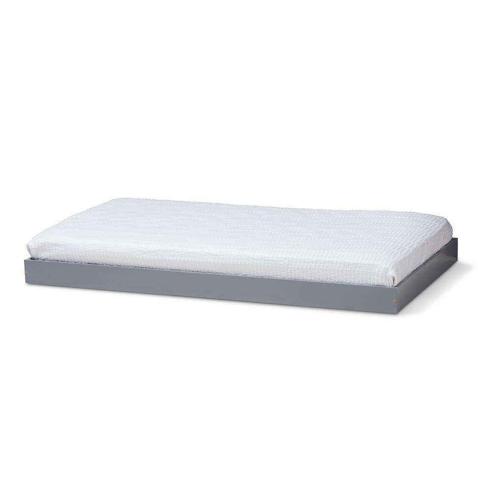 Payton Modern and Contemporary Grey-Finished Twin Trundle FredCo