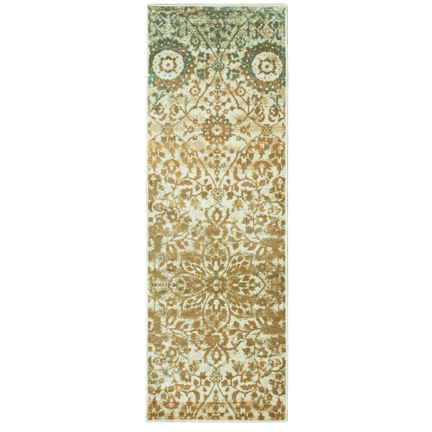 Pendleton Oriental Modern Floral Damask Rug FredCo
