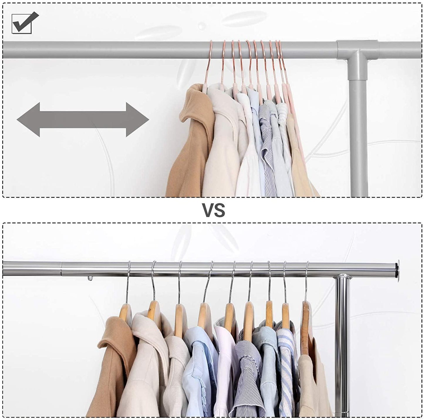 Pink Velvet Hangers 50 Pack for Coat FredCo
