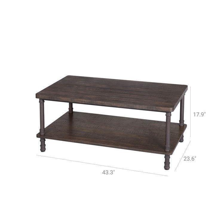 Piple Leg Coffee Table FredCo