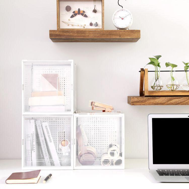 Plastic Shoe Boxes Transparent FredCo