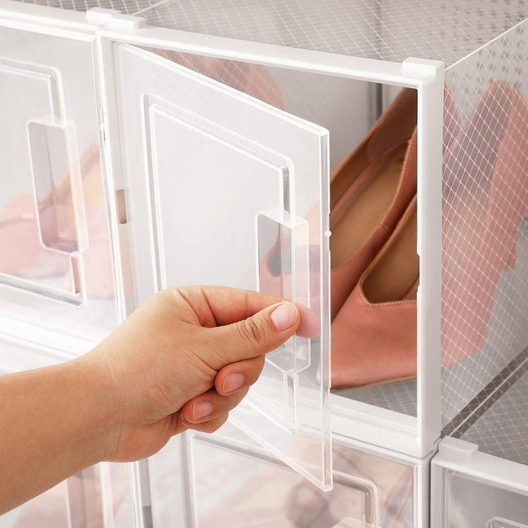 Plastic Shoe Boxes Transparent FredCo
