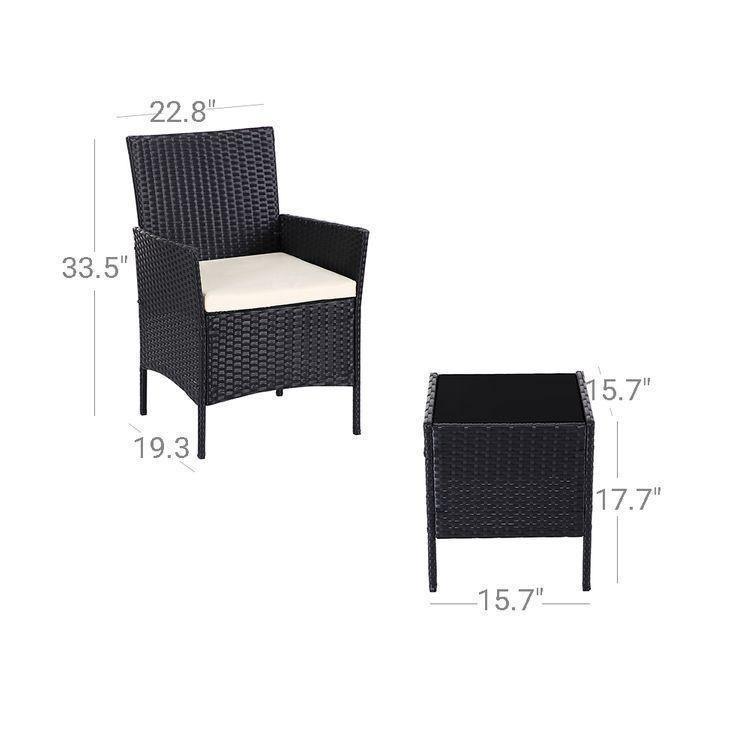 Polyrattan Garden Furniture Set FredCo