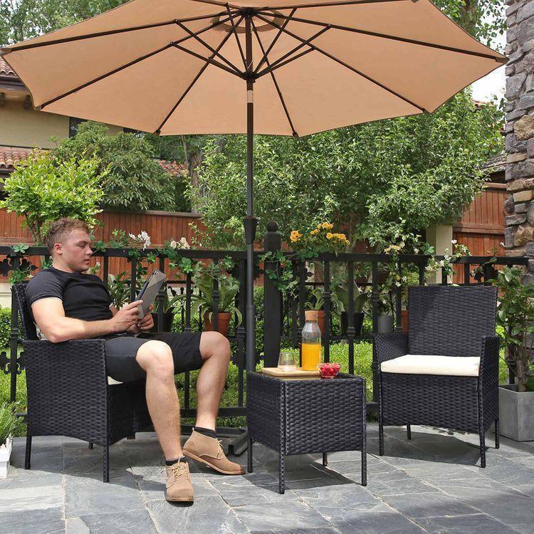 Polyrattan Garden Furniture Set FredCo