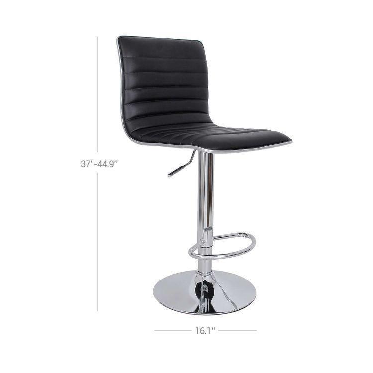 PU Back Bar Stool FredCo