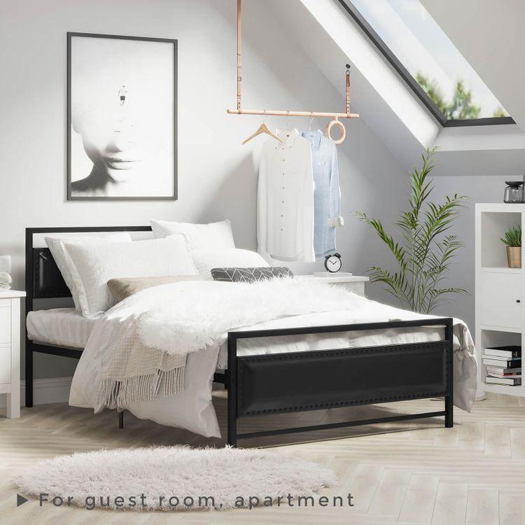 Queen Metal Bed Frame with Headboard FredCo