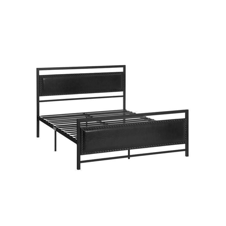 Queen Metal Bed Frame with Headboard FredCo