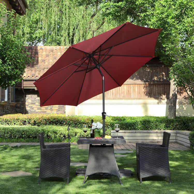 Red Patio Umbrella FredCo