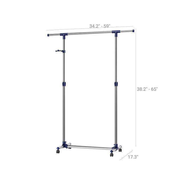 Rolling Garment Rack FredCo