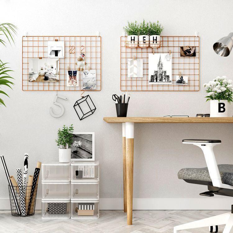 Rose Gold Wall Grid Panel FredCo