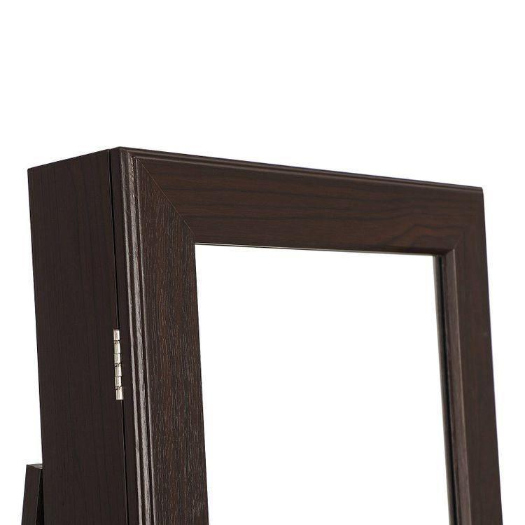 Rotatable Mirror Jewelry Armoire FredCo