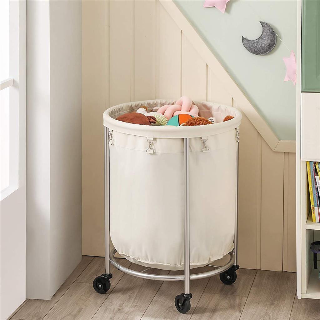 Round Laundry Cart FredCo