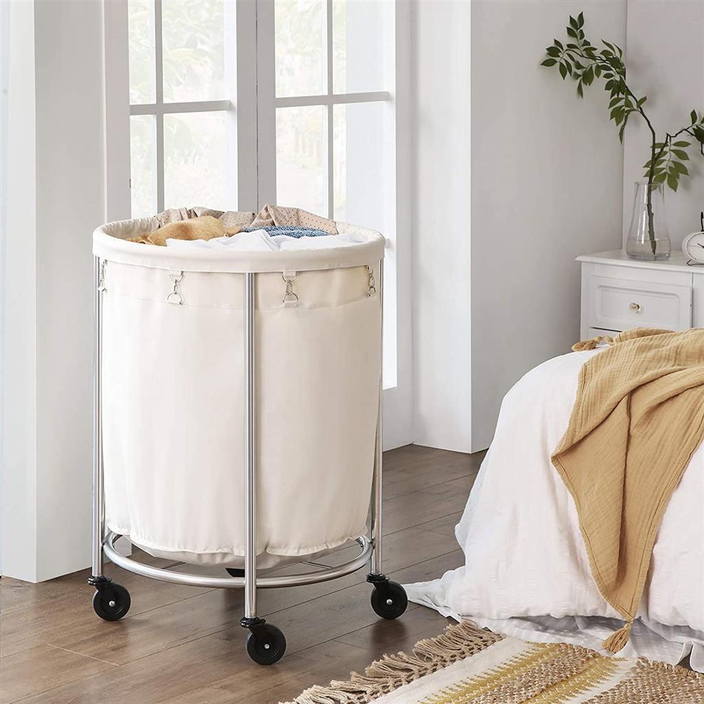 Round Laundry Cart FredCo