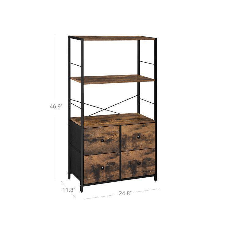 Rustic Storage Cabinet FredCo