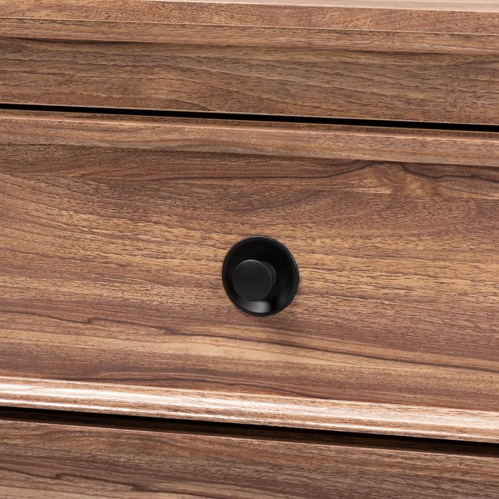 Ryker Modern and Contemporary Oak Finished 2-Drawer Wood Nightstand FredCo