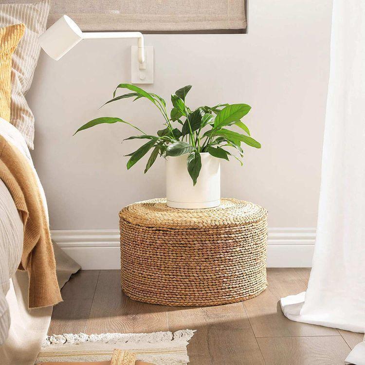 Set of 3 Plastic Planters White FredCo