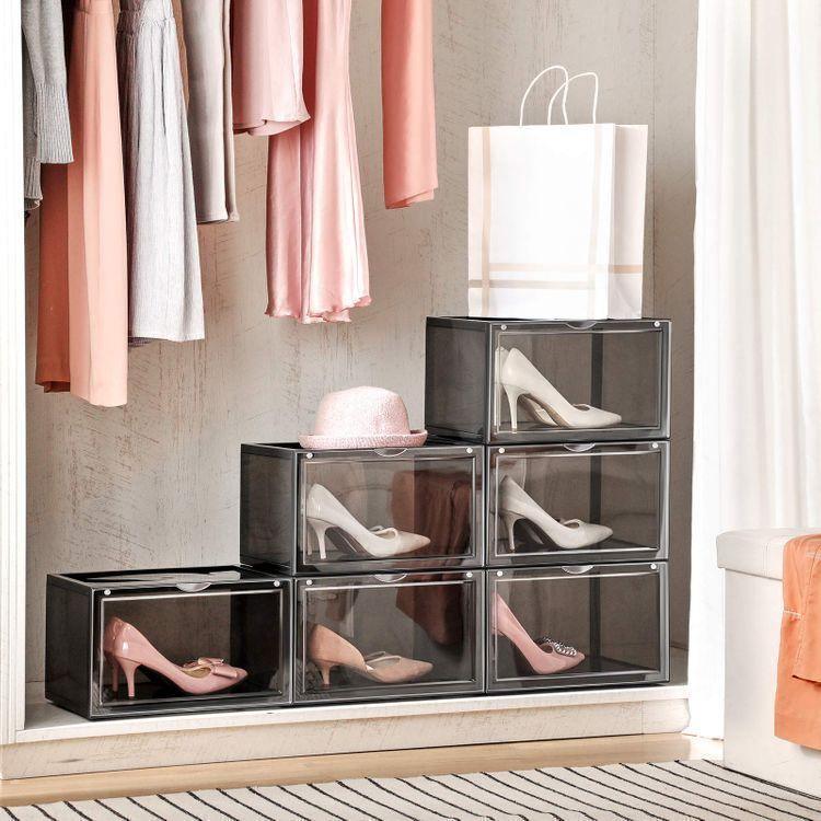 Shoe Boxes Gray FredCo