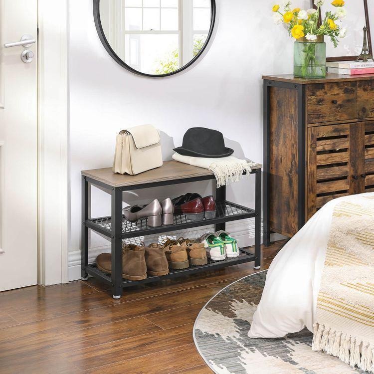 Shoe Shelf with Seat FredCo