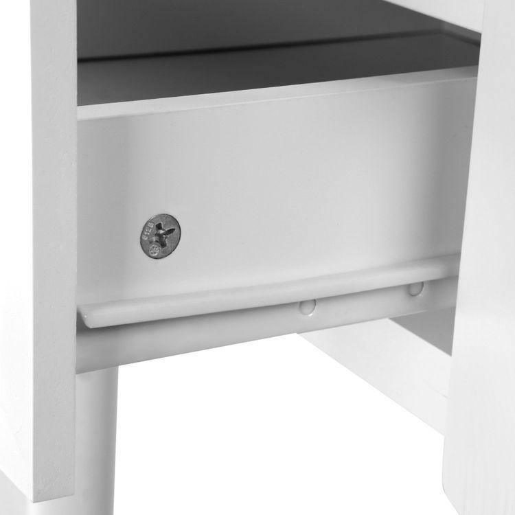 Single Drawer Corner Table FredCo