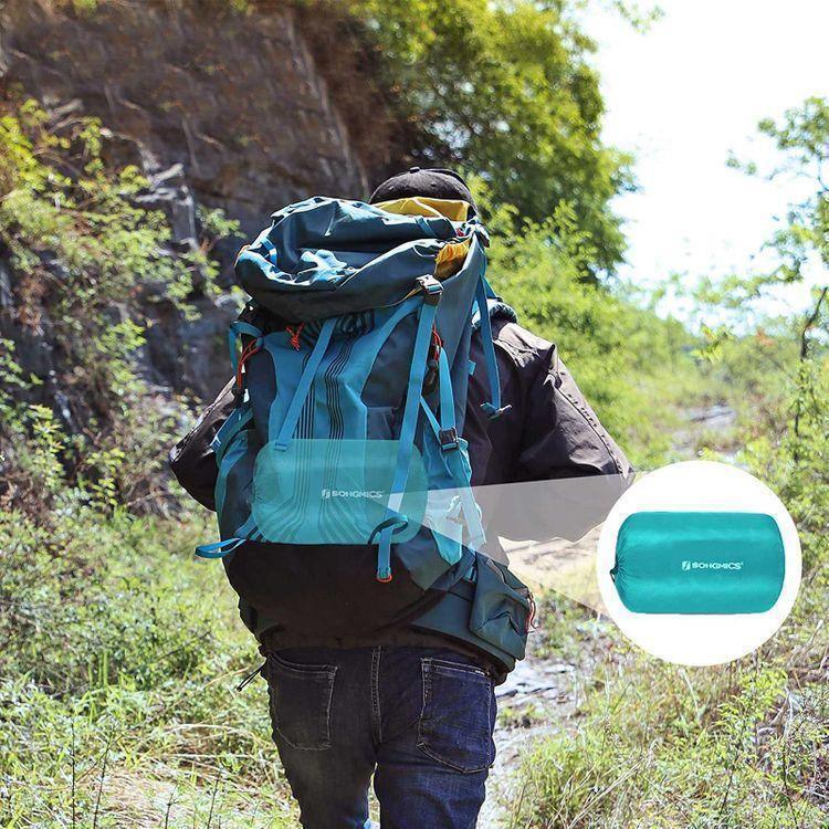 Sleeping Bag Navy Blue and Lake Blue FredCo