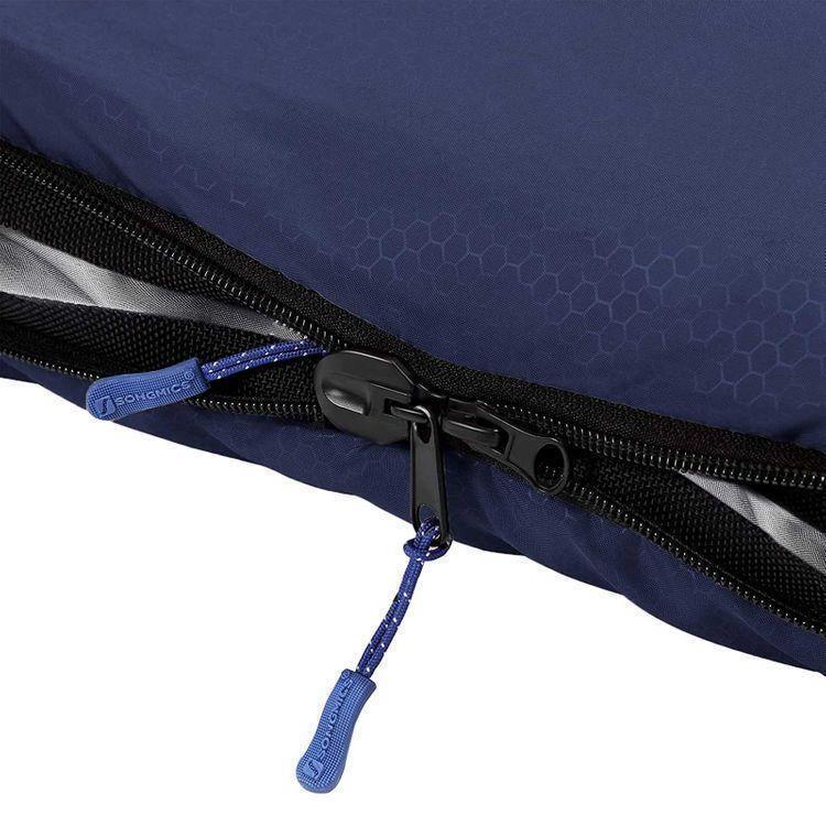Sleeping Bag Navy Blue and Lake Blue FredCo