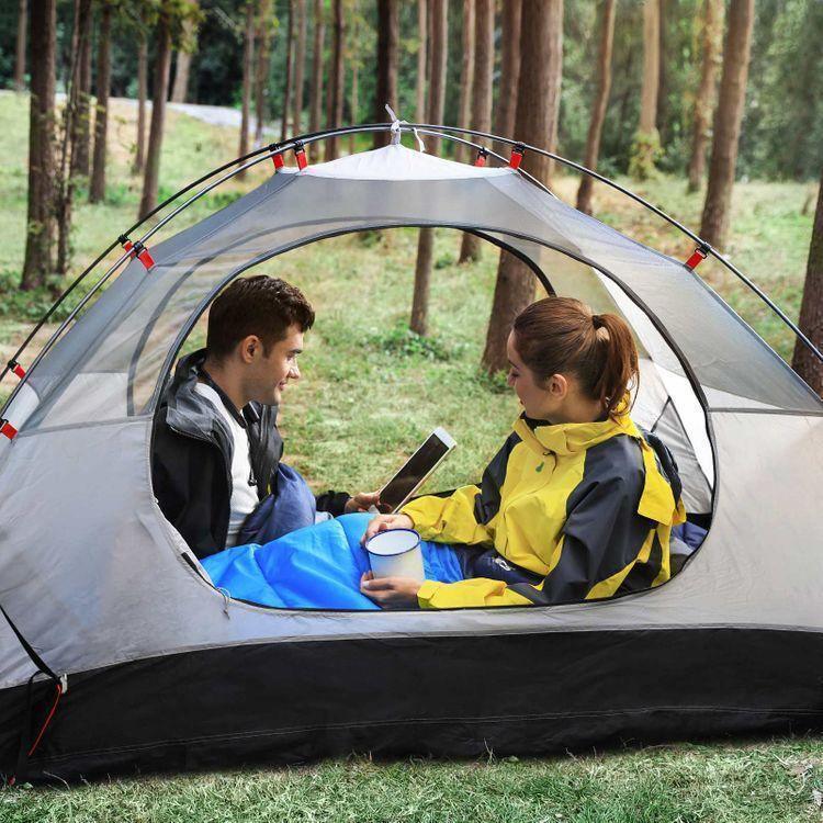 Sleeping Bag Navy Blue and Royal Blue FredCo