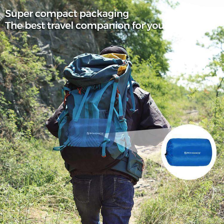 Sleeping Bag Navy Blue and Royal Blue FredCo