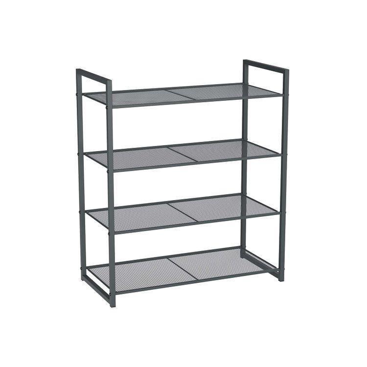 Smoky Gray Shoe Rack FredCo