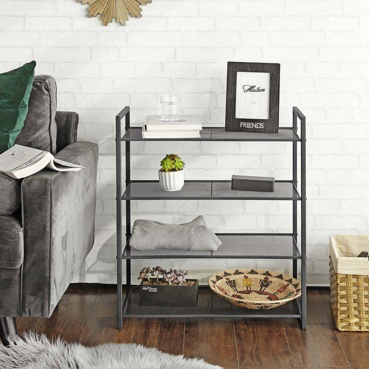 Smoky Gray Shoe Rack FredCo