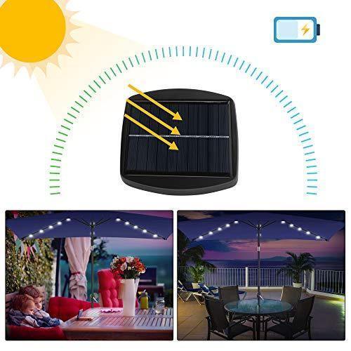 Solar Patio Umbrella FredCo