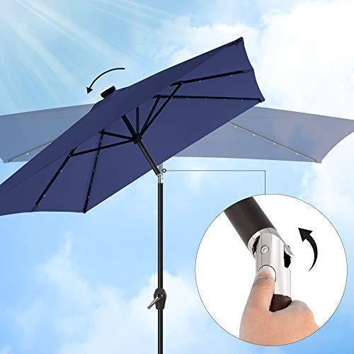 Solar Patio Umbrella FredCo