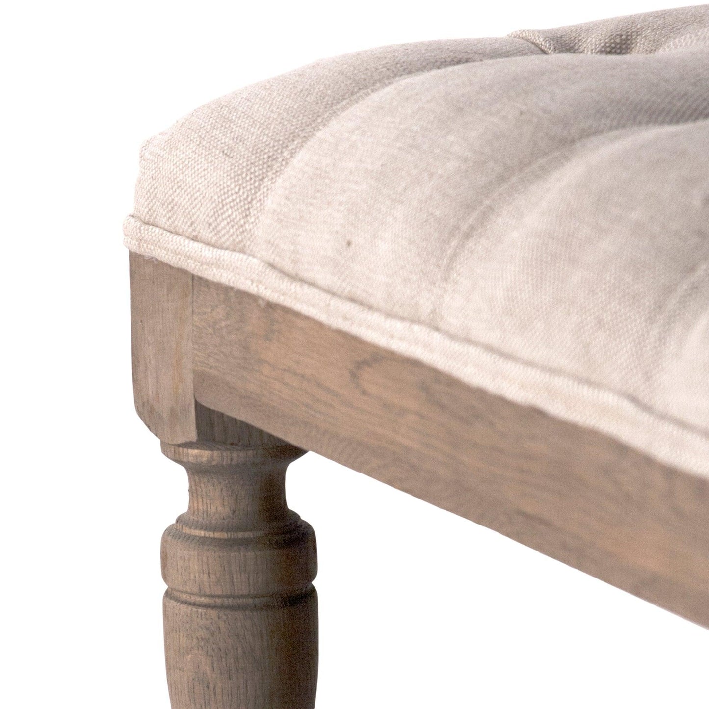 Square Tufted Ottoman CFH136 E255-3 A015-A FredCo