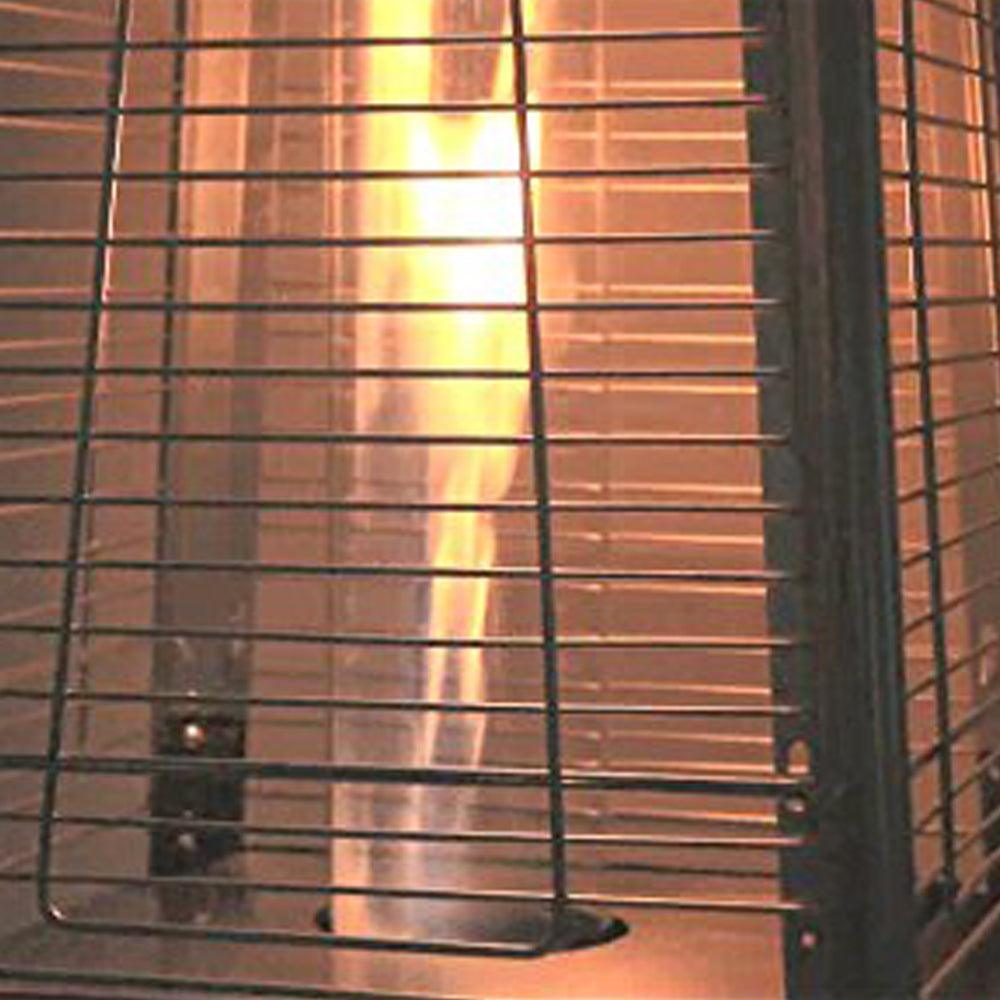 Stainless steel Outdoor Flame Heater, stainless steel CAPH-GT-SS FredCo