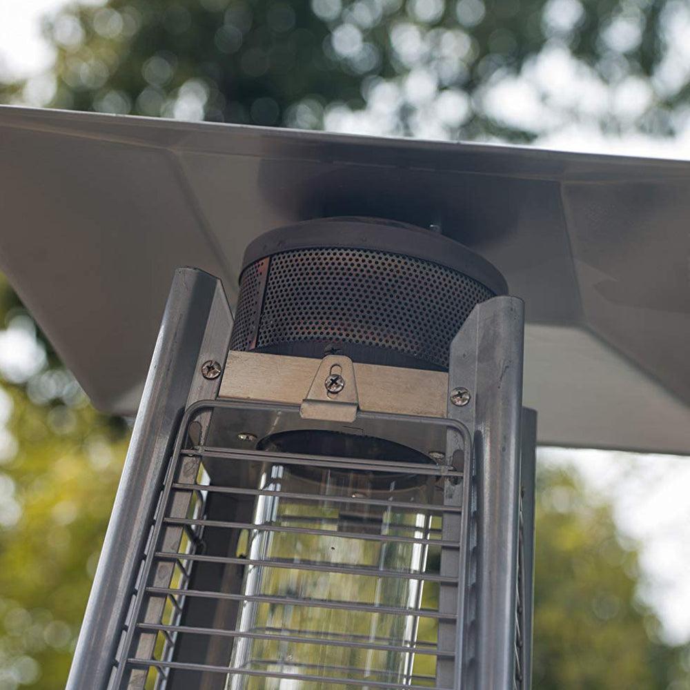 Stainless steel Outdoor Flame Heater, stainless steel CAPH-GT-SS FredCo