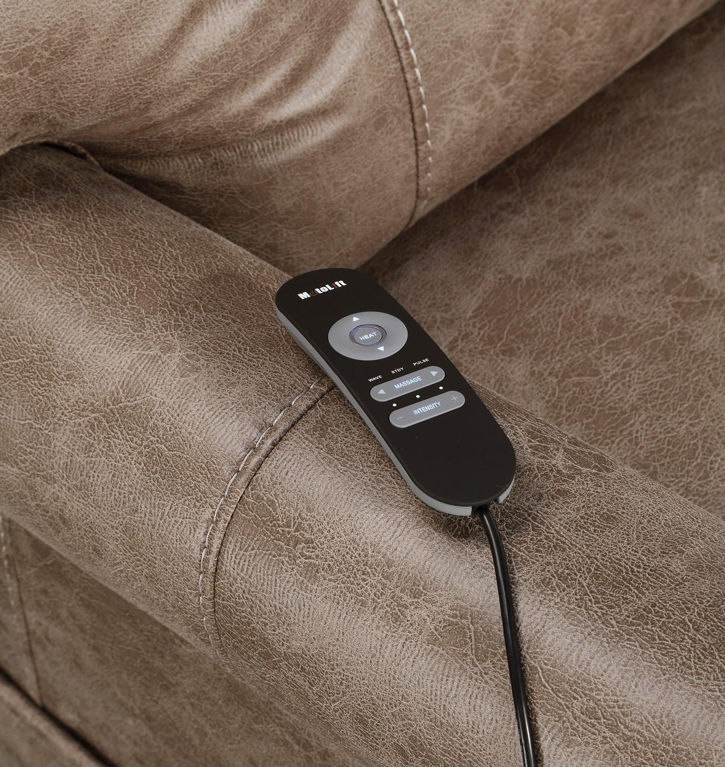 Steve Silver Classic Rolled Arm Power Lift Recliner FredCo