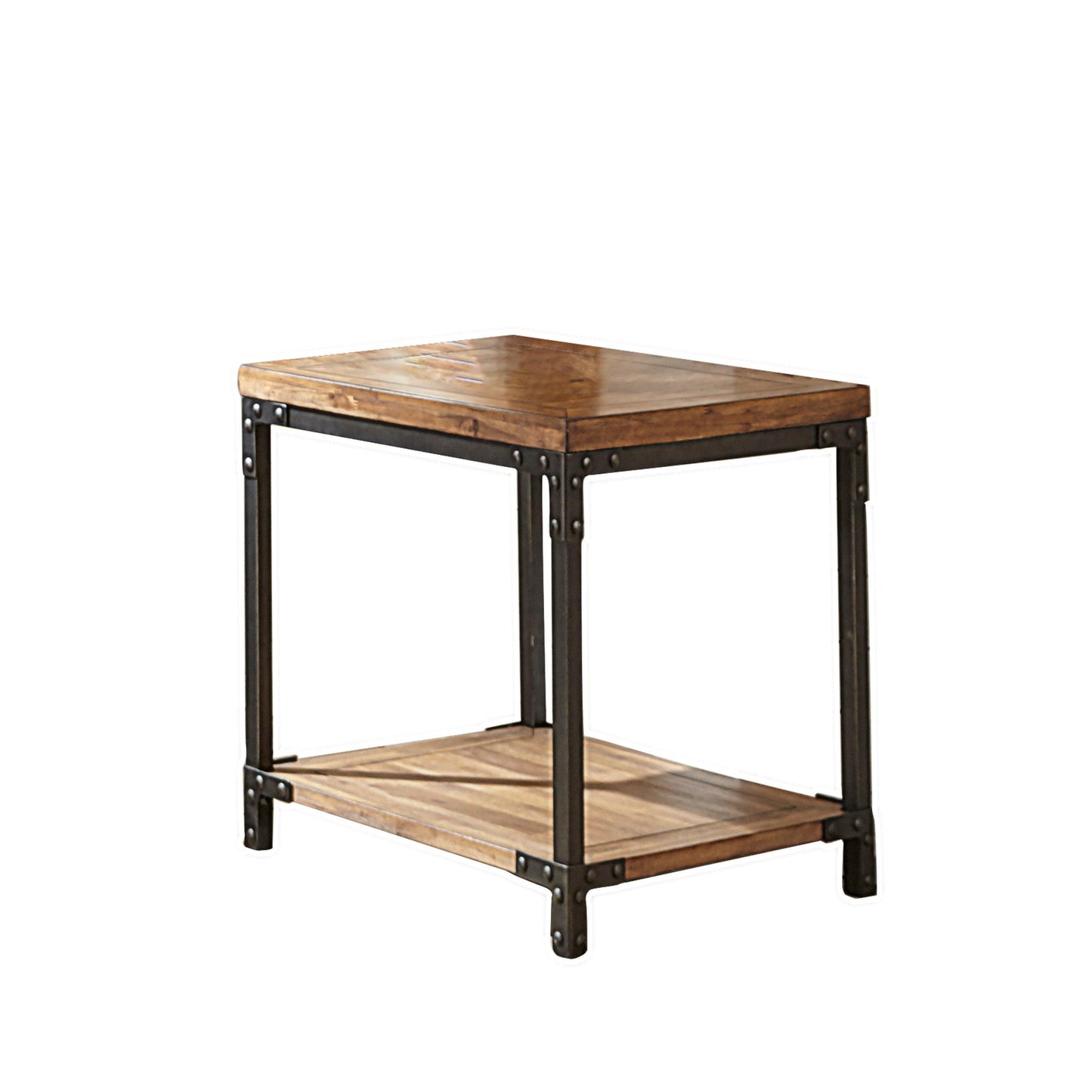 Steve Silver Compact Industrial Coffee Table LT150E FredCo