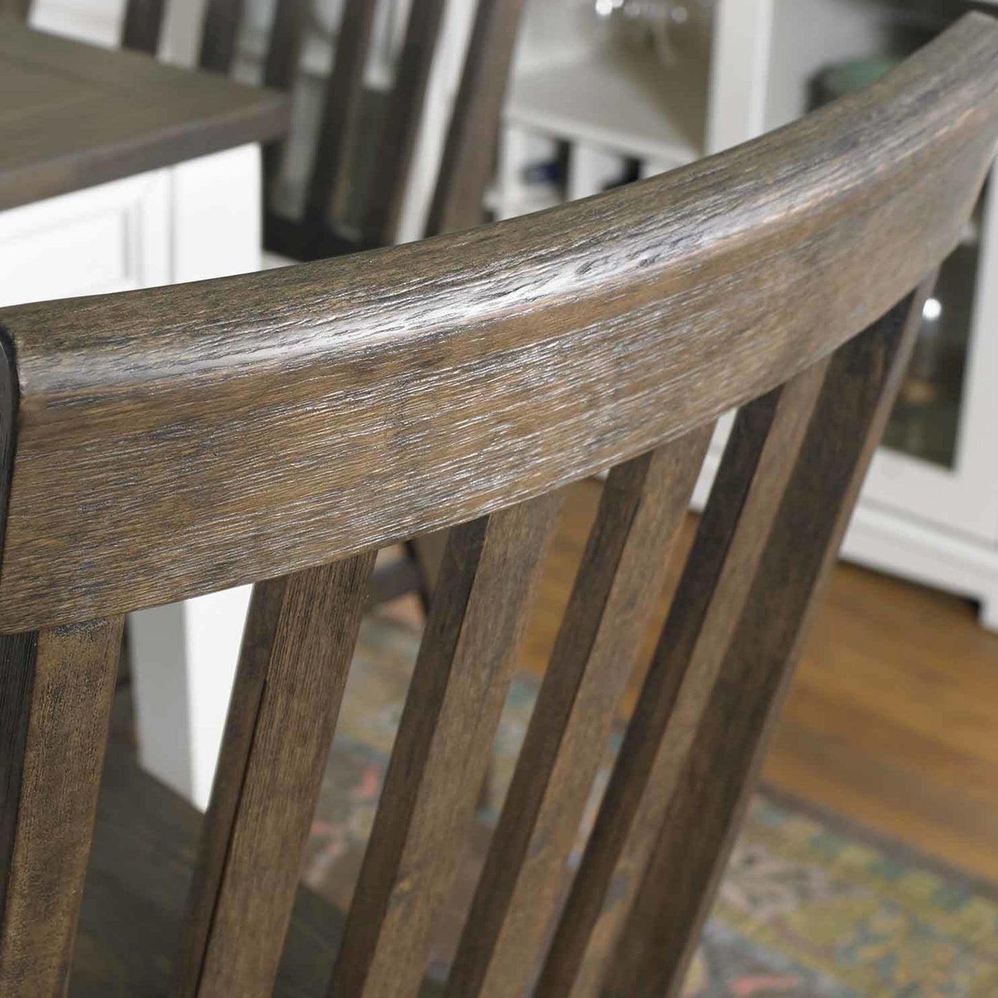 Steve Silver Dark Oak Cayla Side Chair CY400SK FredCo