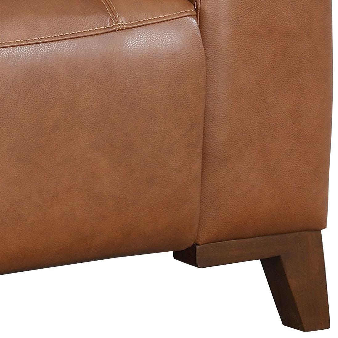 Steve Silver Dual Beefy Dual-Power Leather Recliner High-Leg Look, Articulating Headrest BM950R FredCo