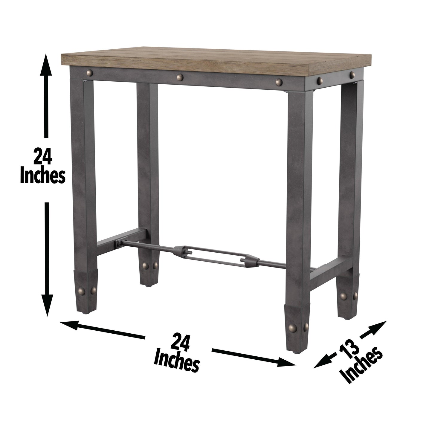 Steve Silver Jersey Chairside End Table JE400EC FredCo