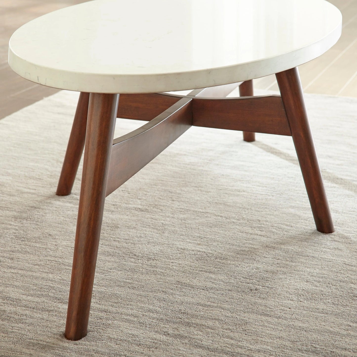 Steve Silver Mid Serena Silverstone Coffee Table SE300C FredCo