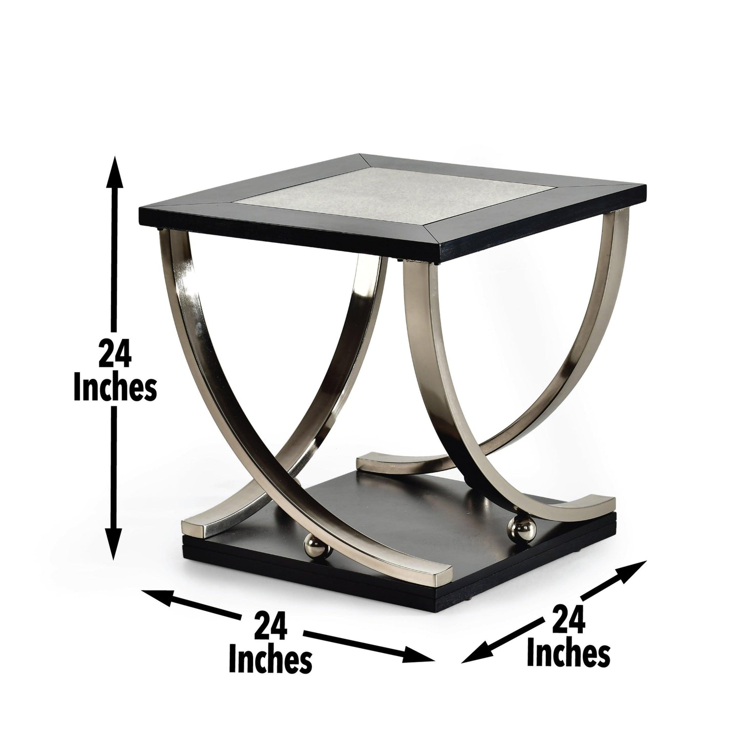 Steve Silver Transitional Style Statement End Table RM350E FredCo