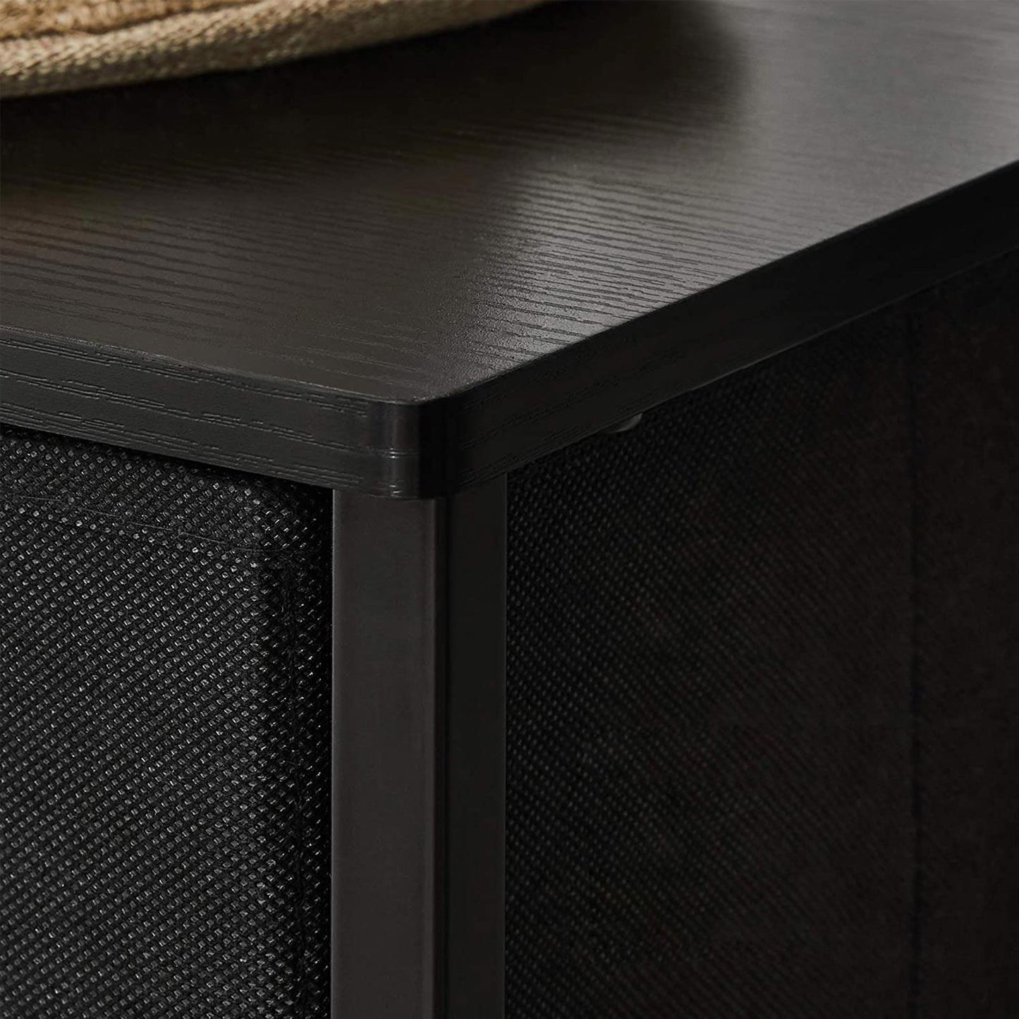 Storage Chest Dresser Black FredCo