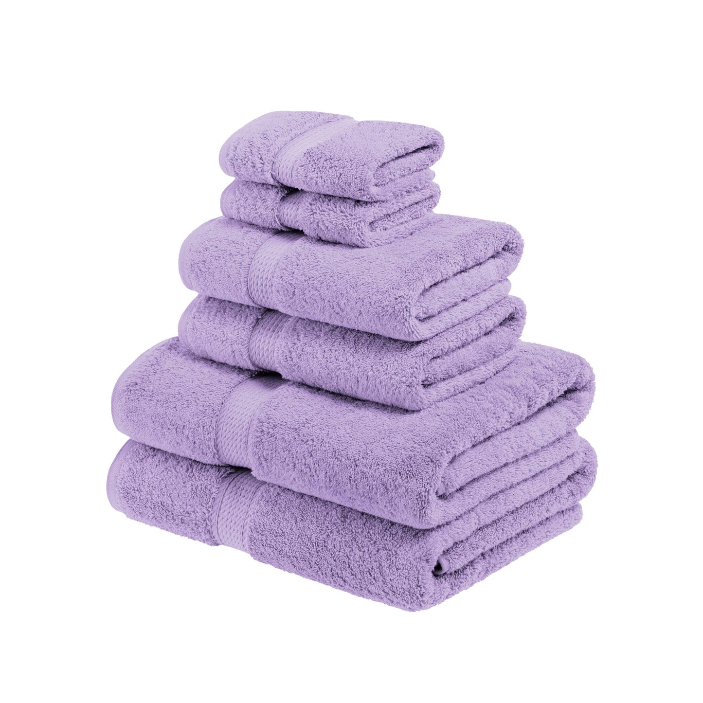 Super Plush and Absorbent Egyptian Cotton 6-Piece Towel Set FredCo