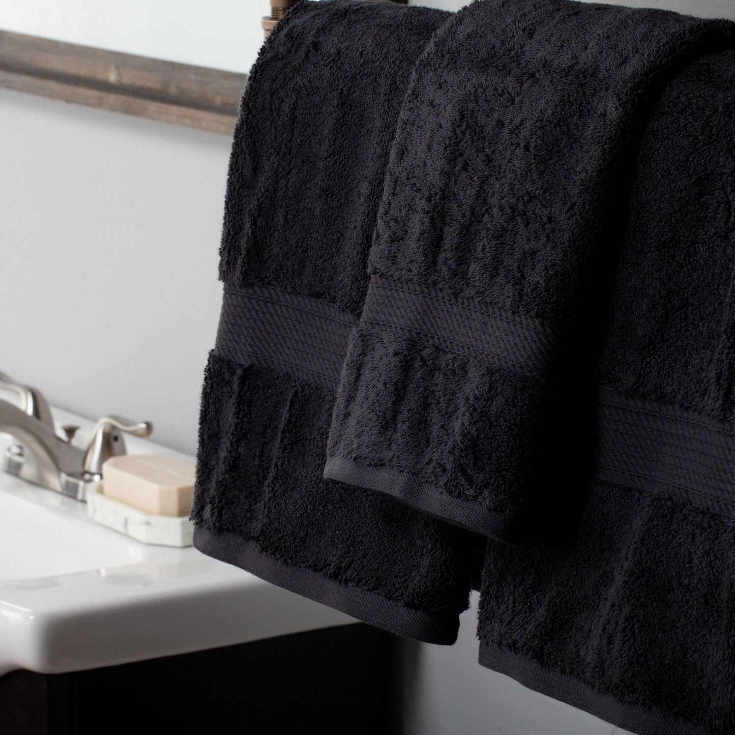 Super Plush and Absorbent Egyptian Cotton 6-Piece Towel Set FredCo