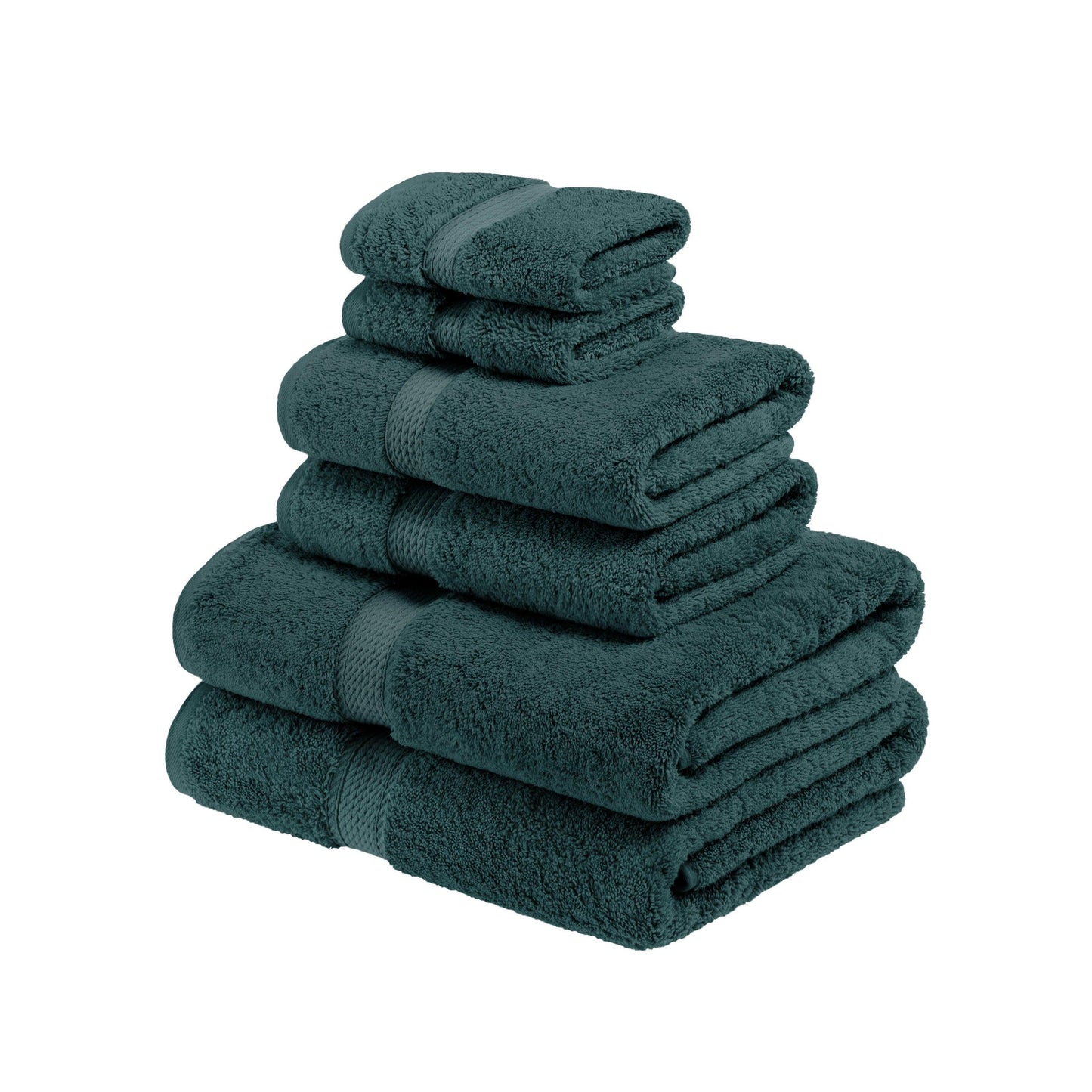 Super Plush and Absorbent Egyptian Cotton 6-Piece Towel Set FredCo