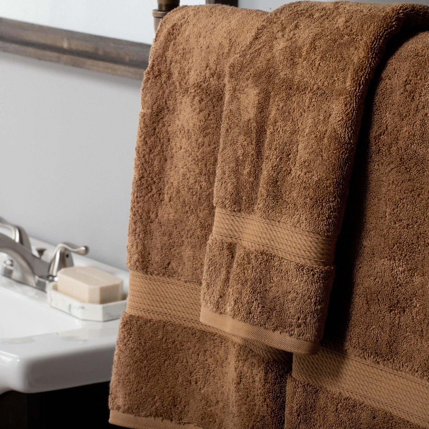 Super Plush and Absorbent Egyptian Cotton 6-Piece Towel Set FredCo