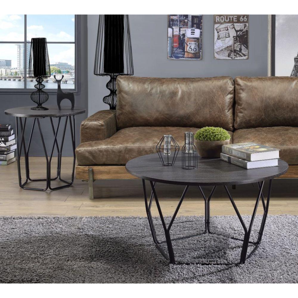 Sytira Coffee Table Espresso & Black FredCo