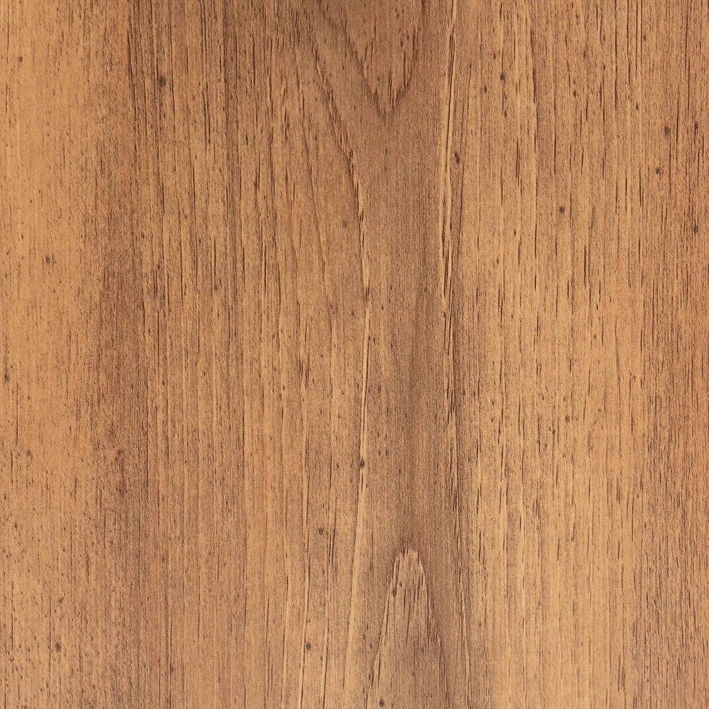 Tasman Modern and Contemporary Industrial Natural Brown Finished Wood and Black Metal End Table FredCo