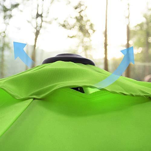 Tilt 9ft Patio Umbrella Green FredCo